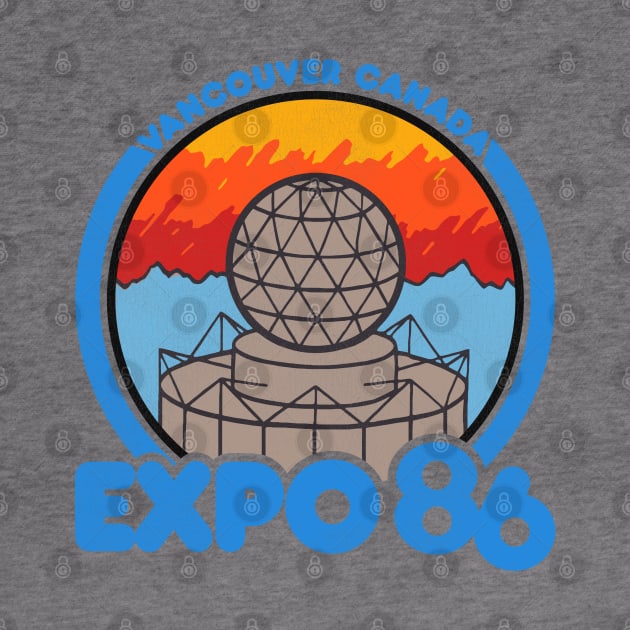 Retro Defunct Expo 86 World's Fair Vancouver Canada by darklordpug